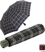 Knirps Regenschirm Fiber T1 Automatik - Sturmsicher Karo...