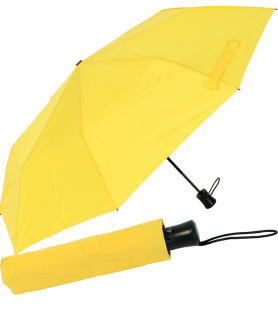 RS-Mini Taschenschirm für Damen und Herren Auf-Automatik gelb