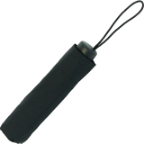 RS-Mini Taschenschirm für Damen und Herren manual Handöffner schwarz