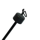 RS-Mini Taschenschirm für Damen und Herren manual Handöffner schwarz