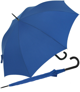 RS-Stockschirm groß stabil für Damen und Herren mit Automatik royal-blau