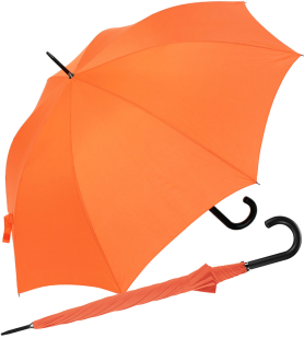 RS-Stockschirm groß stabil für Damen und Herren mit Automatik orange