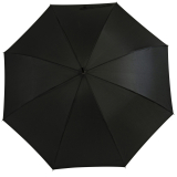 RS-Regenschirm mit Holzgriff groß stabil für Damen und Herren mit Automatik schwarz