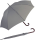 RS-Regenschirm mit Holzgriff groß stabil für Damen und Herren mit Automatik grau