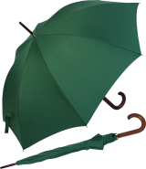RS-Regenschirm Holzstock groß stabil für Damen und Herren mit Automatik grün