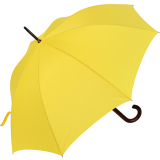 RS-Regenschirm Holzstock groß stabil für Damen und Herren mit Automatik gelb