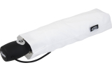 iX-brella stabiler Taschenschirm Mini Regenschirm mit Auf-Zu-Automatik - mid class wei&szlig;