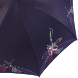 Doppler Manufaktur Damen Stockschirm Elegance Satin VIP Automatik - purple flower