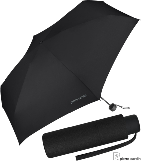 Pierre Cardin Supermini Regenschirm Petito Slimline schwarz