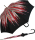 Doppler Damen Stockschirm Carbonsteel mit  Automatik Coloro rot