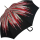 Doppler Damen Stockschirm Carbonsteel mit  Automatik Coloro rot