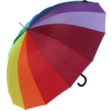 Schirm Golf Partnerschirm XXL Regenbogen