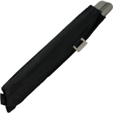 Doppler Mini Slim Damen Taschenschirm - extrem flach - uni schwarz