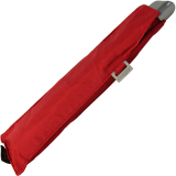Doppler Mini Slim Damen Taschenschirm - extrem flach - uni rot
