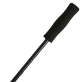 iX-brella Full-Fiber Golfschirm XXL 130cm leicht sturmfest mit Softgriff schwarz