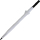 iX-brella Full-Fiber Golfschirm XXL 130cm leicht sturmfest mit Softgriff weiß
