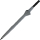 iX-brella Full-Fiber Golfschirm XXL 130cm leicht sturmfest mit Softgriff grau