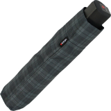 Knirps Regenschirm Fiber T1 Automatik - Sturmsicher Herren  Gents Prints Crossed