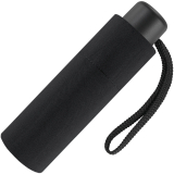 Ultra Mini Taschenschirm Damen Petito klein leicht windfest - black