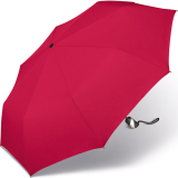 Taschenschirm Damen Auf-Zu Automatik Easymatic leicht stabil windfest - red