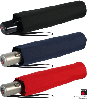 Knirps Regenschirm Slim Duomatic - klein und leicht mit Auf-Zu Automatik