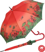 Stockschirm Automatik Kukuxumusu - Wiesentreiben - rot