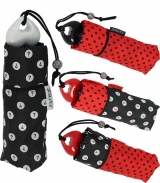 Mini Taschenschirm Damen Joy Heart klein und leicht - Punkte dots