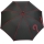 Stockschirm Damen mit Automatik Joy Heart - Question - black-red