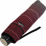 Doppler Mini Taschenschirm Havanna UV-Protect sturmfest leicht - Milito - rot