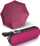 Knirps X1 Super-Mini-Taschenschirm im Etui - pink UV...