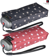 Knirps Regenschirm Mini Taschenschirm Travel klein leicht...