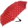 Knirps Regenschirm Fiber T1 Automatik - Sturmsicher - dot art red