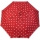Knirps Regenschirm Fiber T1 Automatik - Sturmsicher - dot art red