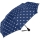 Knirps Regenschirm Fiber T1 Automatik - Sturmsicher - dot art navy
