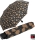 Knirps Regenschirm Fiber T1 Automatik - Sturmsicher - circles black