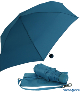 Samsonite Regenschirm Super Mini Taschenschirm mit Tasche...