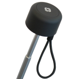 Samsonite Regenschirm Super Mini Taschenschirm mit Tasche Minipli Colori - schwarz