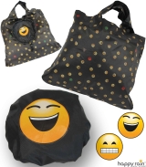Emoticon Shopper-Bag - Faltshopper - wiederverwendbare...