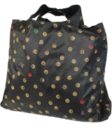 Emoticon Shopper-Bag - Faltshopper - wiederverwendbare Einkaufstasche lustig bedruckt - laughing