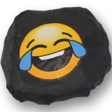 Emoticon Shopper-Bag - Faltshopper - wiederverwendbare Einkaufstasche lustig bedruckt - tears