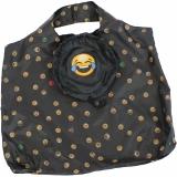 Emoticon Shopper-Bag - Faltshopper - wiederverwendbare Einkaufstasche lustig bedruckt - tears