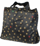 Emoticon Shopper-Bag - Faltshopper - wiederverwendbare Einkaufstasche lustig bedruckt - tears