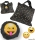 Emoticon Shopper-Bag - Faltshopper - wiederverwendbare Einkaufstasche lustig bedruckt - tongue