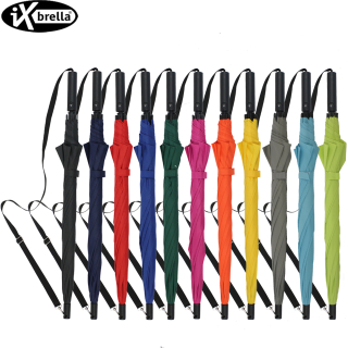 iX-brella Umhängeschirm Hands-Free - der Automatik-Regenschirm mit Gurt