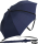 iX-brella Umhängeschirm Hands-Free - der Automatik-Regenschirm mit Gurt - navy-blau