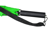 iX-brella Umhängeschirm Hands-Free - der Automatik-Regenschirm mit Gurt - grün