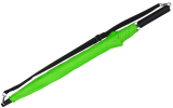 iX-brella Umhängeschirm Hands-Free - der Automatik-Regenschirm mit Gurt - neon grün