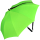 iX-brella Umhängeschirm Hands-Free - der Automatik-Regenschirm mit Gurt - neon grün