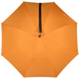 iX-brella Umhängeschirm Hands-Free - der Automatik-Regenschirm mit Gurt - orange