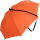 iX-brella Umh&auml;ngeschirm Hands-Free - der Automatik-Regenschirm mit Gurt - orange